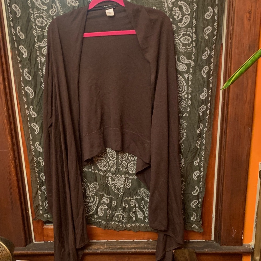 BCBGMaxAzria Chocolate Brown Women's Shrug